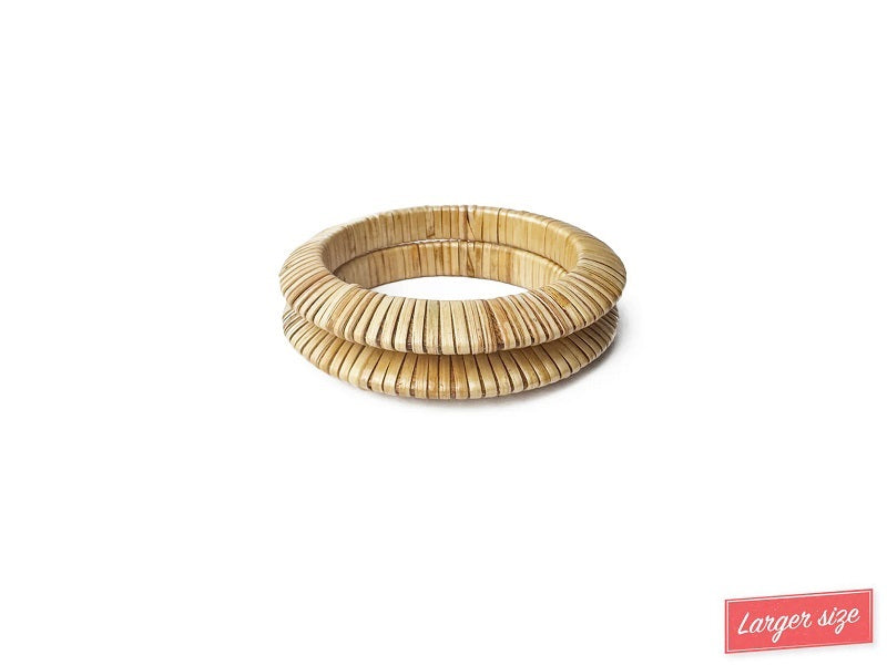 Splendette Tropical Woven Light DUCHESS Bangle