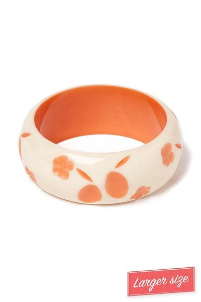Splendette Spring '22 Apricot Cream DUCHESS Wide Bangle