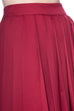 Banned Retro Take A Hike Skirt Bordeaux (S & M ONLY)