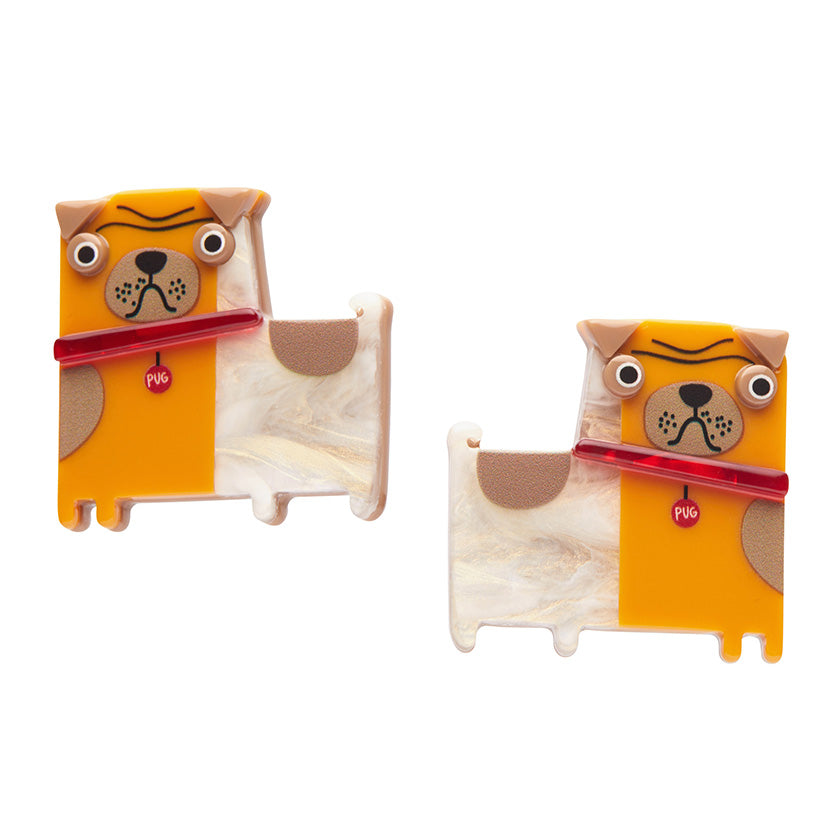 Erstwilder Hair Clips 2pc - Terry Runyan Order of the Pug