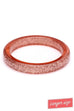 Splendette Glitter Peachy DUCHESS Midi Bangle
