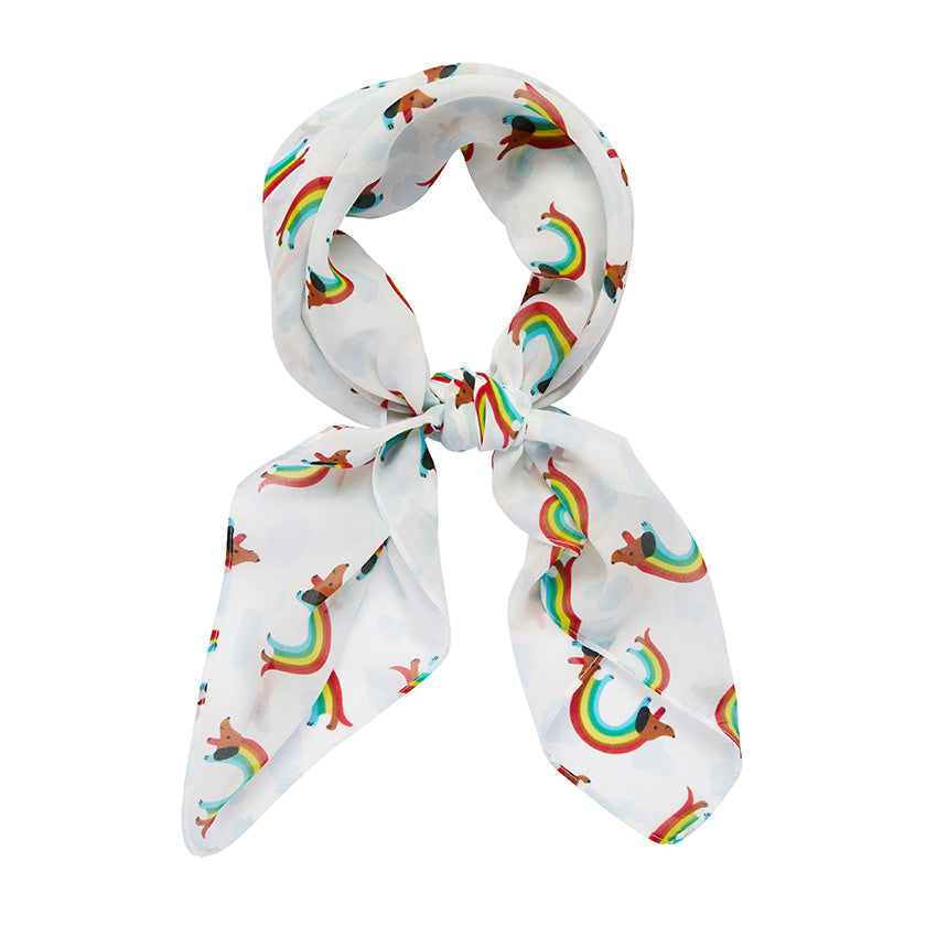 Erstwilder Fan Favourites Head Scarf - Rainbow Ruff