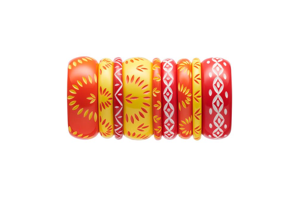 Splendette Duotone Sunrise DUCHESS Midi Bangle