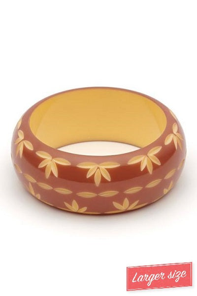 Splendette Duotone Cafe DUCHESS Wide Bangle