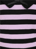 Collectif Babette Striped Jumper Lilac/Black