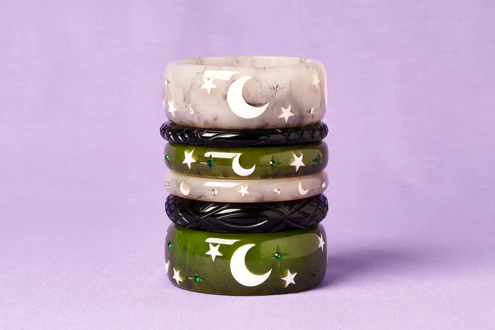 Splendette Halloween '22 Spectre CLASSIC Wide Bangle