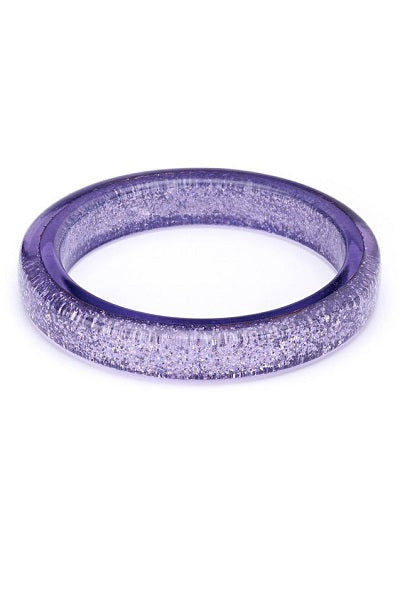 Splendette Glitter Lilac CLASSIC Midi Bangle