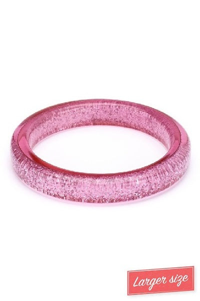 Splendette Glitter Pale Pink DUCHESS Midi Bangle
