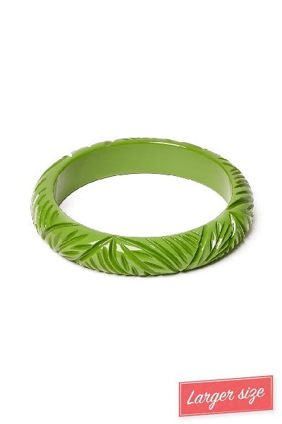 Splendette Heavy Carve Palm DUCHESS Midi Bangle