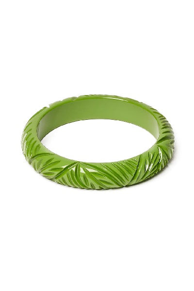 Splendette Heavy Carve Palm CLASSIC Midi Bangle