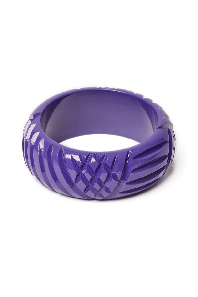 Splendette Heavy Carve Paradise CLASSIC Wide Bangle