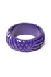Splendette Heavy Carve Paradise CLASSIC Wide Bangle