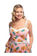 Collectif Nova Pineapple Swing Dress (SIZE 8 ONLY)