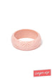 Splendette Heavy Carve Shell DUCHESS Wide Bangle