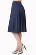 Banned Retro Take A Hike Skirt Navy (S & M ONLY)