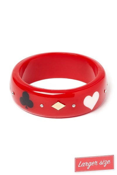 Splendette Casino Wild Card DUCHESS Wide Bangle