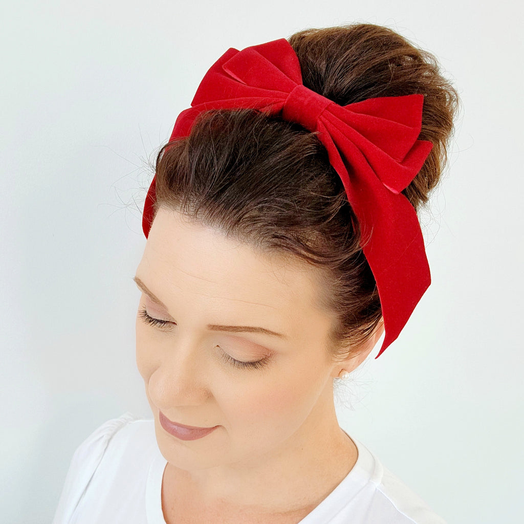 Gwynnie's Accessories | Charlotte Hair Clip Ruby Red