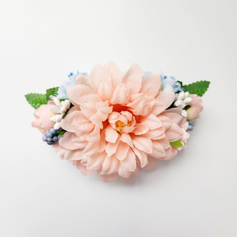 Gwynnie's Handmade Hair Flower -  Just Peachy