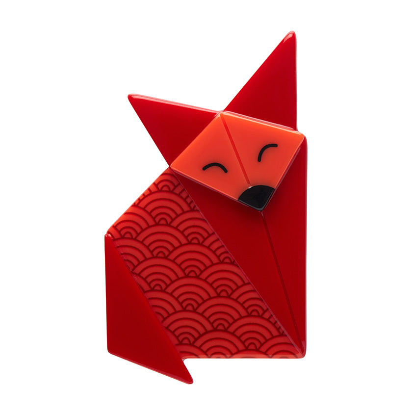 Erstwilder Brooch - Origami The Sly Fox