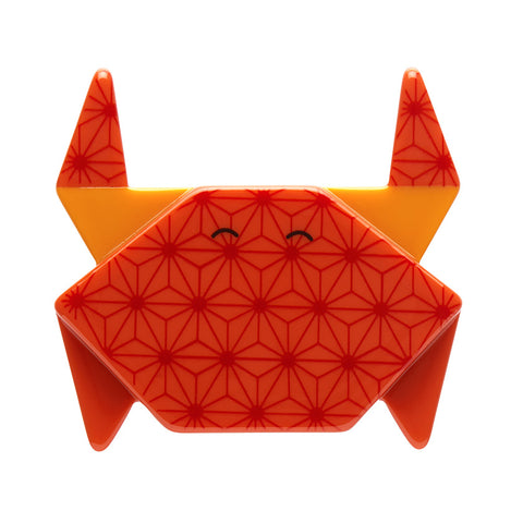 Erstwilder Brooch - Origami The Good Crab