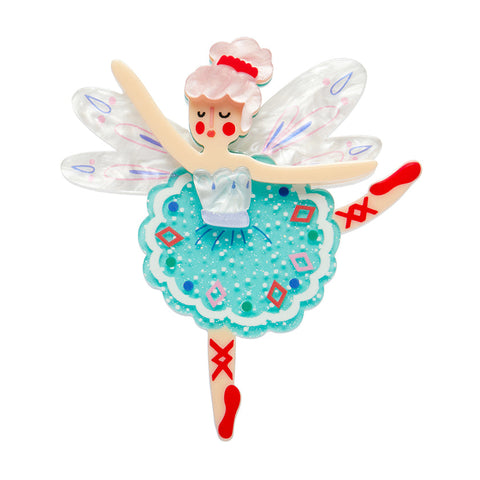 Erstwilder Brooch  - Merry Kitschmas | Fairy Ballet