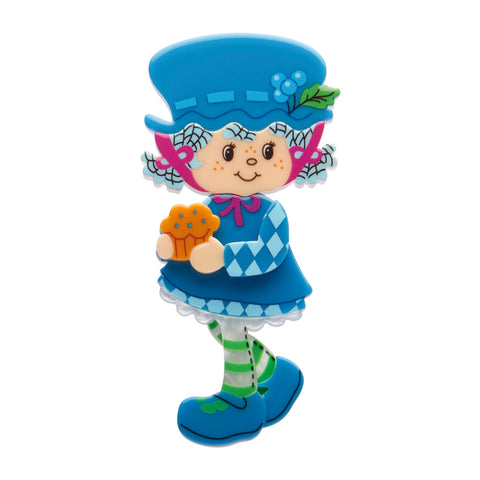 Erstwilder Brooch  - Strawberry Shortcake | Blueberry Muffin
