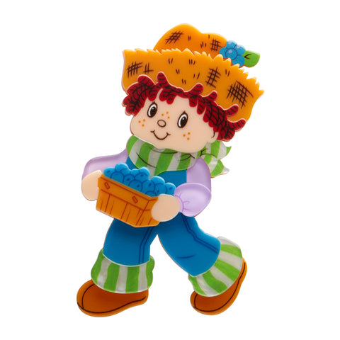 Erstwilder Brooch  - Strawberry Shortcake | Huckleberry Pie