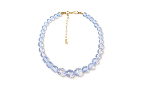 Splendette Necklace | Clear Heavy Carve Breeze