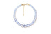 Splendette Necklace | Clear Heavy Carve Breeze