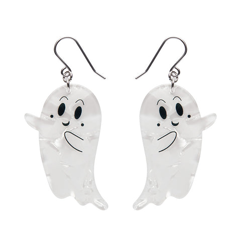 Erstwilder Earrings - Halloween | Ghost White