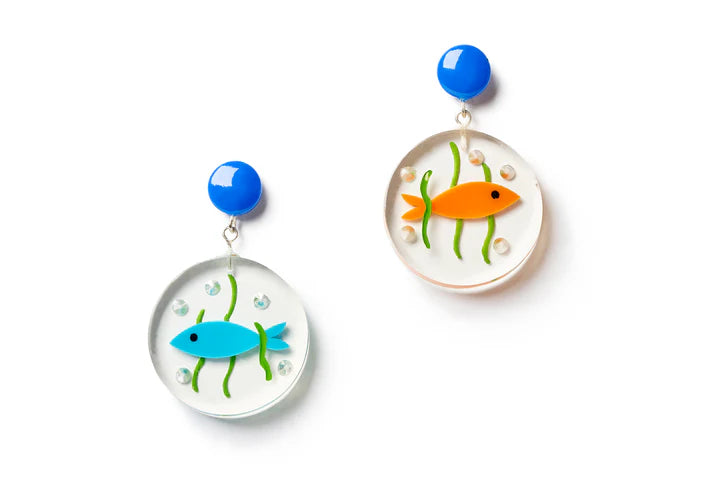 Splendette Earrings | Under the Sea Fish Upon a Star