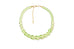 Splendette Necklace | Clear Heavy Carve Pistachio