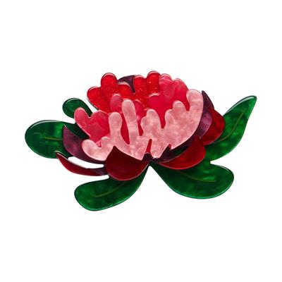 Erstwilder Brooch - Australiana | Seen from Afar Waratah