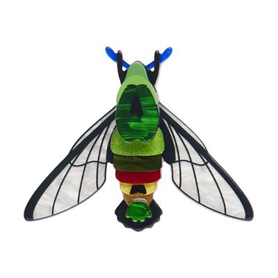 Erstwilder Brooch - Australiana | Glimmer the Hawk Moth