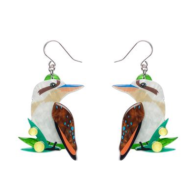 Erstwilder  Earrings - Australiana | Kirby the Kookaburra