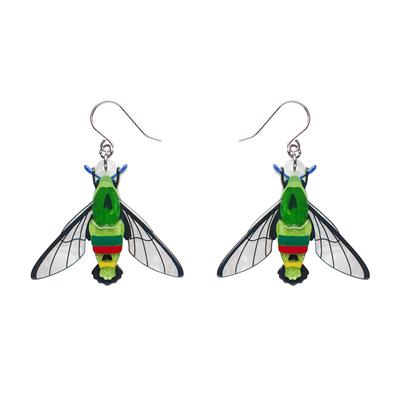 Erstwilder  Earrings - Australiana | Glimmer the Hawk Moth