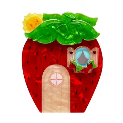 Erstwilder Brooch - Strawberry Shortcake | Berry Happy Home