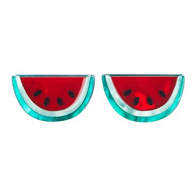 Erstwilder  Earrings - Frida Kahlo | Viva la Vida Watermelon Stud