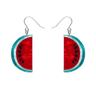 Erstwilder  Earrings - Frida Kahlo | Viva la Vida Watermelon Drop