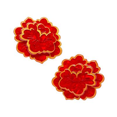 Erstwilder Hair Clip 2pc Set - Frida Kahlo | Flower of Life