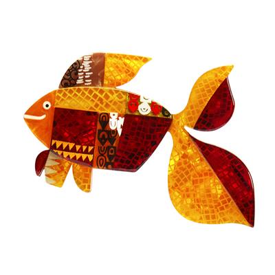 Erstwilder Brooch - Clare Youngs | A Goldfish Named Silence