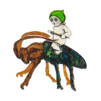 Erstwilder Brooch  -  May Gibbs | Christmas Beetle