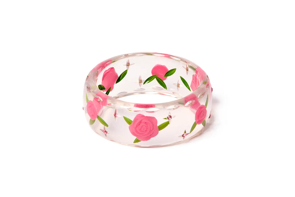 Splendette Rose Garden Sweet Juliet CLASSIC Wide Bangle