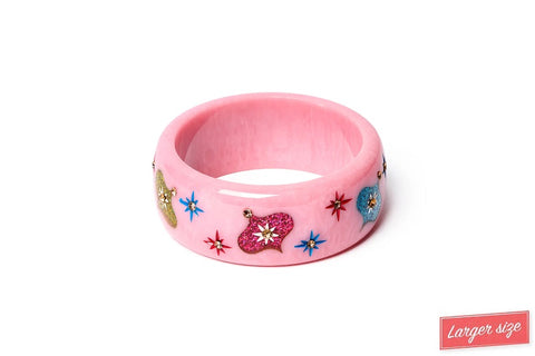 Splendette Christmas '25 Atomic Ornaments DUCHESS Wide Bangle