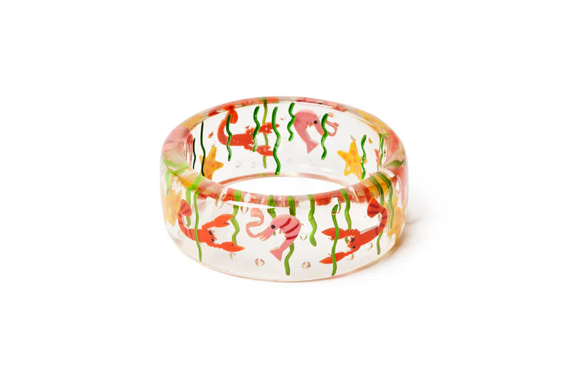 Splendette Under the Sea | Shrimply the Best CLASSIC Wide Bangle