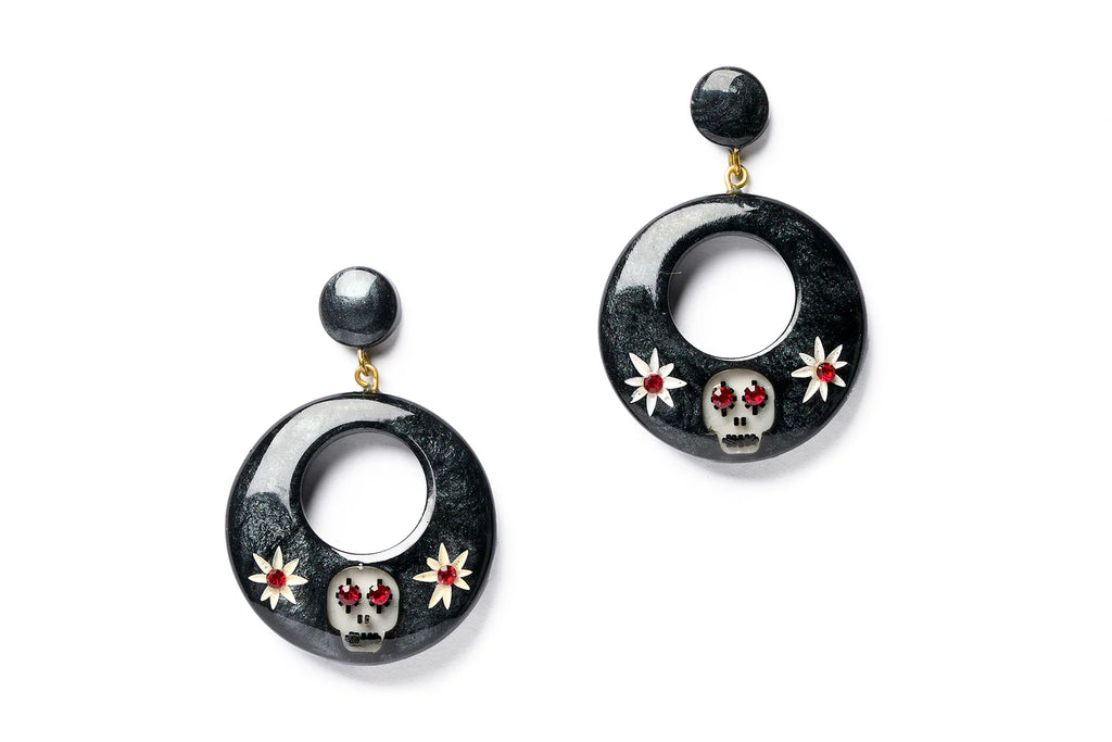 Splendette Earrings |Halloween 25 Bones