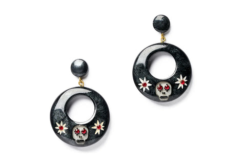 Splendette Earrings |Halloween 25 Bones