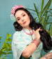 Splendette Earrings | Clear Heavy Carve Candyfloss