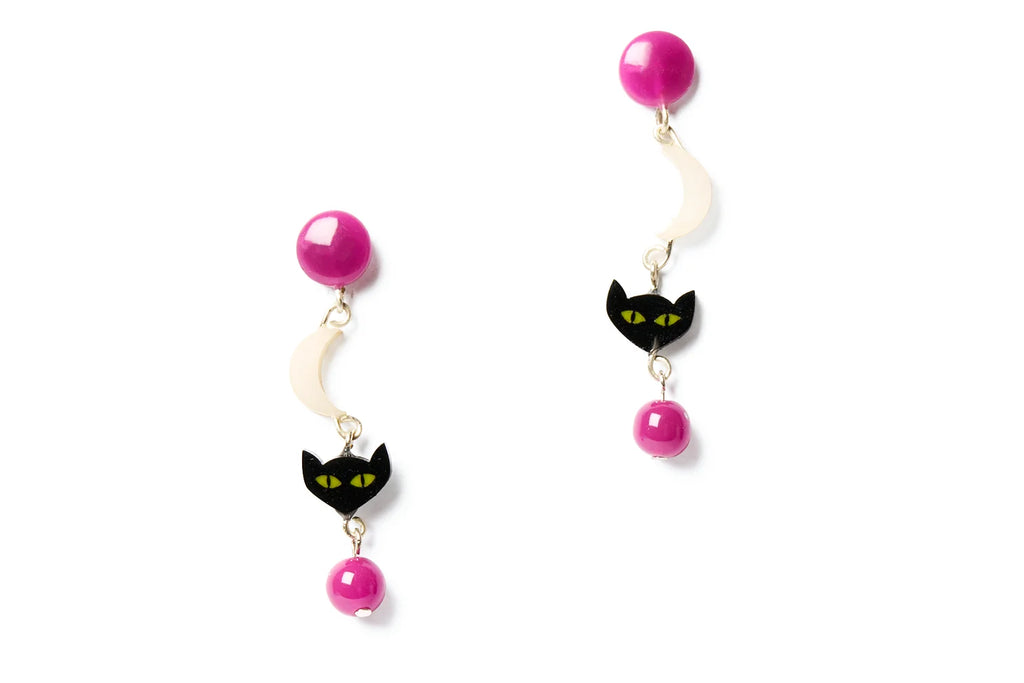 !! PRE-ORDER !! Splendette Earrings | Halloween 26 Scaredy Cat