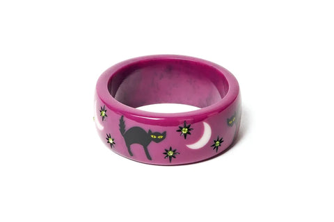 !! PRE-ORDER !! Splendette Halloween 26 Scaredy Cat CLASSIC Wide Bangle